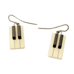 Ivory Piano Earrings